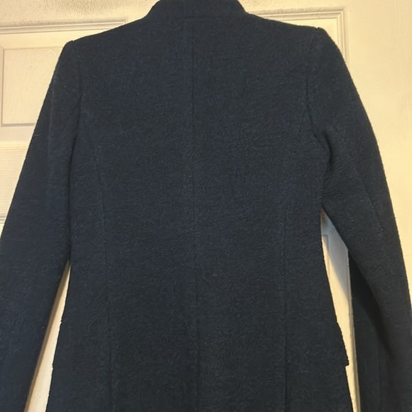 Beat 100% Wool Jacket Blue Size 55 (Small) From Korea - Picture 6 of 8